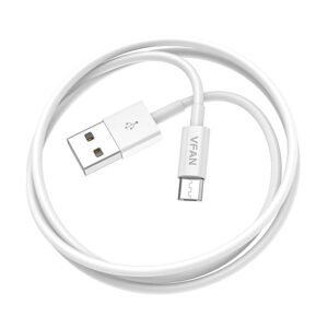 Vipfan Kabel USB-Micro USB Vipfan X03, 3A, 1 m (bílý)