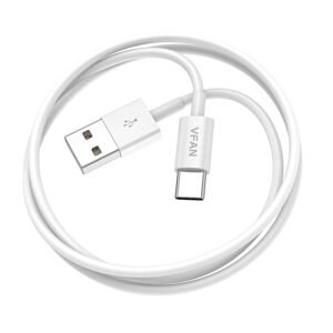 Vipfan Kabel USB na USB-C Vipfan X03, 3A, 1 m (bílý)