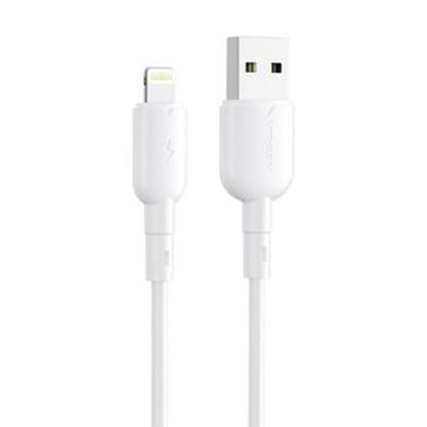 Vipfan Kabel USB na Lightning Vipfan Colorful X11, 3A, 1m (bílý)