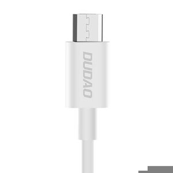 Dudao Kabel USB na Micro USB Dudao L1M, 1 m (bílý)