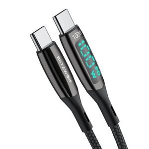 BlitzWolf Kabel USB-C k USB-C Blitzwolf BW-TC23, 100W 1,8 m (černý)