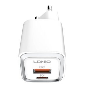 LDNIO Nástěnná nabíječka LDNIO A2318C USB, USB-C 20W + Lightning kabel