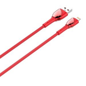 LDNIO Lightning kabel LDNIO LS661 30W, 1 m (červený)