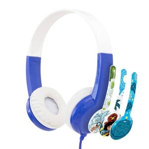 BuddyPhones Drátová sluchátka pro děti Buddyphones Discover (modrá)