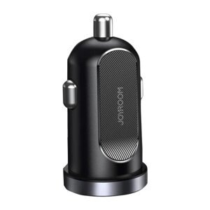 Joyroom Nabíječka do auta Joyroom C-A09, 2x USB QC3.0 30W (černá)