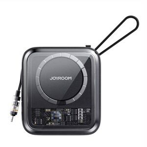 Joyroom Magnetická powerbanka Joyroom JR-L007 Icy 10000mAh, Lightning (černá)