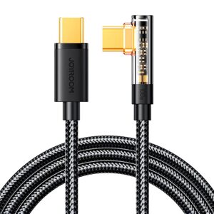 Joyroom Kabel do USB-C Angle 100W 1,2m Joyroom S-CC100A6 (černý)