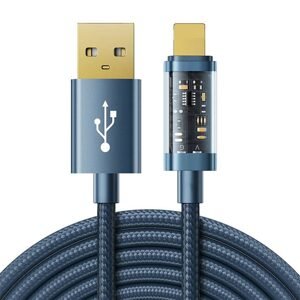 Joyroom Kabel k USB-A / Lightning / 2,4A / 1,2 m Joyroom S-UL012A12 (modrý)