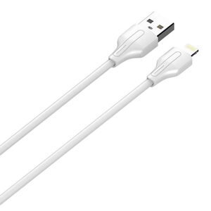 LDNIO Kabel USB na Lightning LDNIO LS542, 2,1 A, 2 m (bílý)