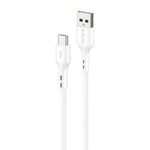 Foneng X36 USB kabel na Micro USB, 2,4 A, 2 m (bílý)