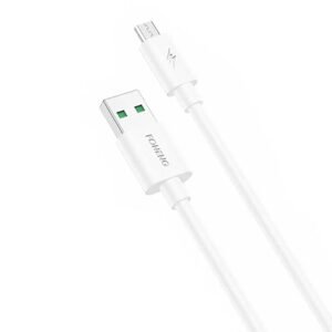 Foneng Kabel Foneng X67 USB-Micro USB, 5A, 1 m (bílý)
