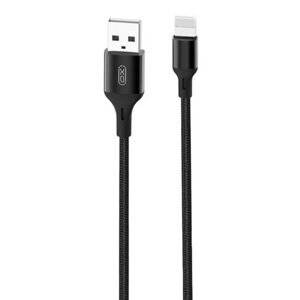 XO Kabel USB-Lightning XO NB143, 1 m (černý)