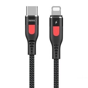 Remax Kabel USB-C do Lightning Remax Lesu Pro, 1 m (černý)