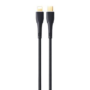 Remax Kabel USB-C do Lightning Remax Bosu, 1,2 m, 20 W (černý)