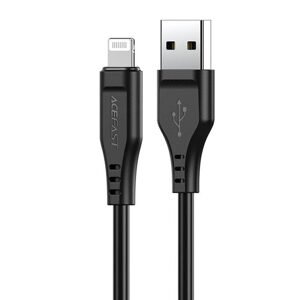 Acefast Kabel USB k Lightining Acefast C3-02, MFi, 2,4A 1,2 m (černý)