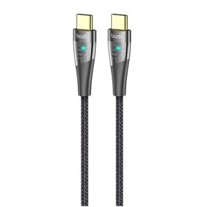 Budi Kabel USB-C na USB-C Budi 65W, 1,5 m (černý)