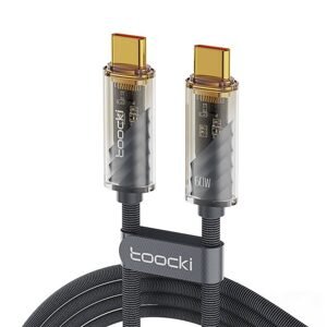 Toocki Nabíjecí kabel C-C, 1m, PD 60W (šedý)