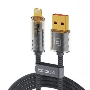 Toocki Nabíjecí kabel Toocki A-L, 1m, 12W (šedý)