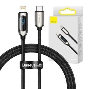 Baseus Kabel USB-C pro Lightning Baseus Display, PD, 20W, 1m (černý)
