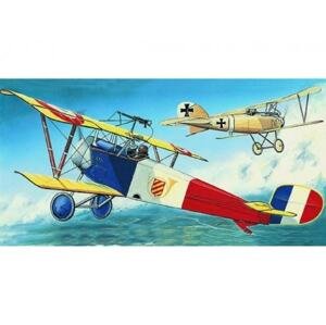 Směr Model Nieuport 11/16 Bebe 12,9x16,2cm v krabici 31x13,5x3,5cm