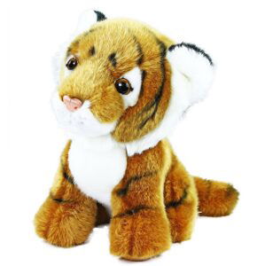 RAPPA Plyšový tygr sedící 18 cm