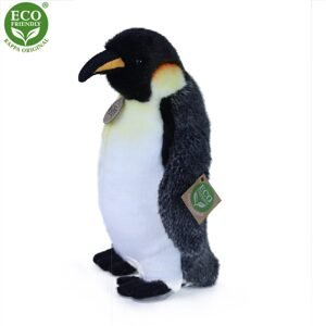 RAPPA Plyšový tučňák 27 cm ECO-FRIENDLY