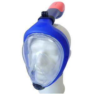 Acra P1501S-MO Celoobličejová potápěčská maska junior - modrá