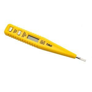Deli Tools Zkoušečka napětí 12-250V Deli Tools EDL8003 (žlutá)