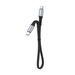Dudao Kabel USB-C na USB-C Dudao 100W PD 0,23 m (černý)