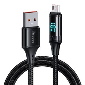 Mcdodo Kabel Mcdodo CA-1070 USB na Micro USB, 3A, 1,2 m (černý)