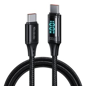 Mcdodo Kabel Mcdodo CA-1100 USB-C na USB-C, 100 W, 1,2 m (černý)