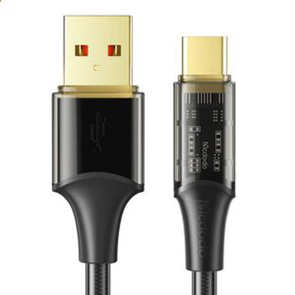 Mcdodo Kabel USB na USB-C, Mcdodo CA-2090, 6A, 1,2 m (černý)