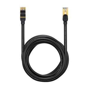 Baseus Síťový kabel Baseus Ethernet RJ45, 10 Gb/s, 10 m (černý)