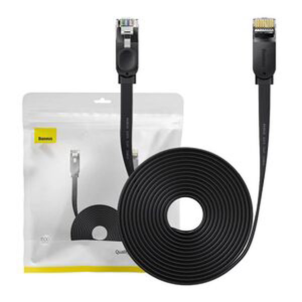Baseus Síťový kabel Baseus Ethernet RJ45, 1 Gb/s, 15 m (černý)