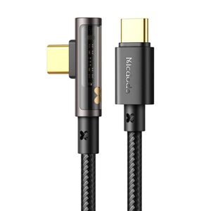 Mcdodo Kabel USB na USB-C Prism 90 stupňů Mcdodo CA-3400, 100W, 1,2 m (černý)