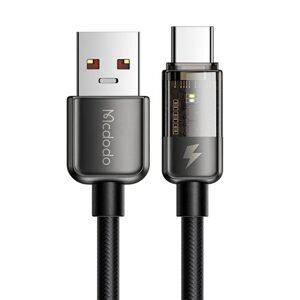 Mcdodo Kabel USB-C Mcdodo CA-3151 6A, 1,8 m (černý)