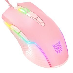 ONIKUMA Herní myš ONIKUMA CW905 růžová