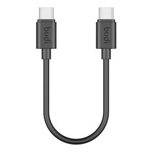 Budi USB kabel Budi 65W 25cm (černý)