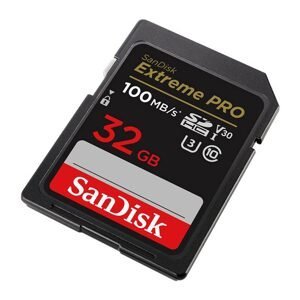 SanDisk Paměťová karta SANDISK EXTREME PRO SDHC 32GB 100/90 MB/s UHS-I U3 (SDSDXXO-032G-GN4IN)