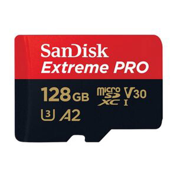 SanDisk Paměťová karta SANDISK EXTREME PRO microSDXC 128GB 200/90 MB/s UHS-I U3 (SDSQXCD-128G-GN6MA)