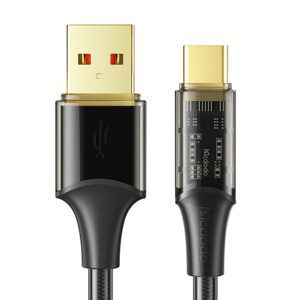 Mcdodo Kabel USB-C Mcdodo CA-2092 6A, 1,8 m (černý)