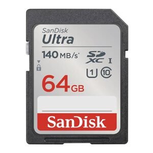 SanDisk Paměťová karta SANDISK ULTRA SDXC 64GB 140MB/s UHS-I Class 10 (SDSDUNB-064G-GN6IN)
