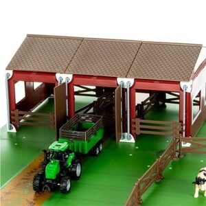 Farma se zvířaty a traktory pro děti - 102 ks