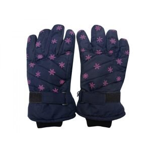 Holidaysport Juniorské zimní lyžařské rukavice C04 modrá