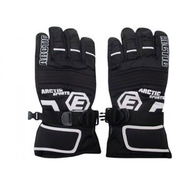Echt Sport Dětské zimní lyžařské rukavice Echt C062 černá - Velikost: S