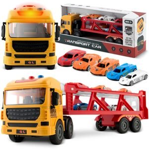 Ricokids Vzdělávací hračka nákladní auto + 5 autíček RK-760 Ricokids