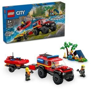 Lego Hasičský vůz 4x4 a záchranný člun