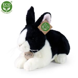 RAPPA Plyšový králík 25 cm ECO-FRIENDLY