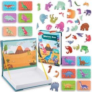 Ricokids Magnetická kniha Puzzle Dinosauři RK-770