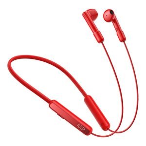 Joyroom Magnetická bezdrátová sluchátka na krk, Joyroom JR-DS1, (červená)